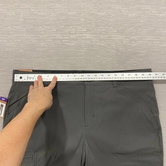 Eddie Bauer Fleece Lined Tech Pants Mens 40 x 32 Gray Water Repellent Insulated - Picture 9 of 13